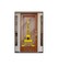 Party Central Club Pack of 12 Yellow and Black Eiffel Tower Door Covers 5'